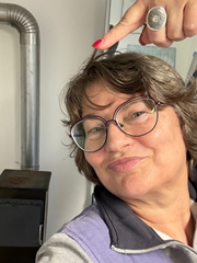 der Winter kommt und ich habe einen Ofen im Atelier