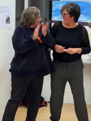 Vernissage im Sonnenhaus 10/2025
zusammen mit Angelika